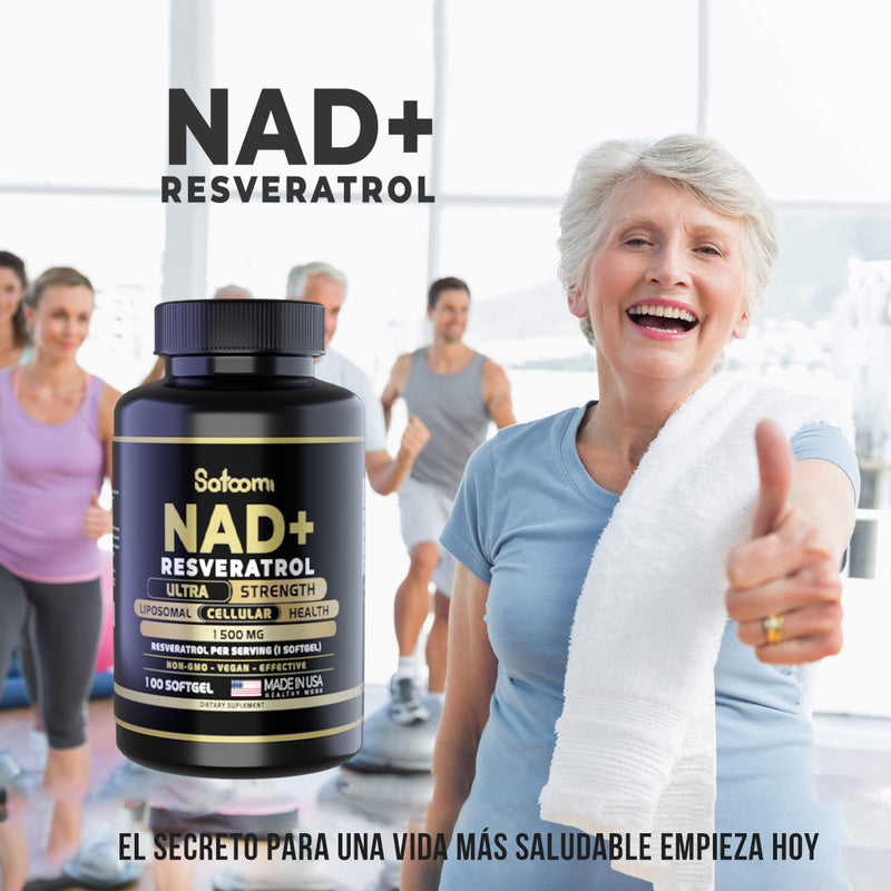 Nad + Resveratrol Black